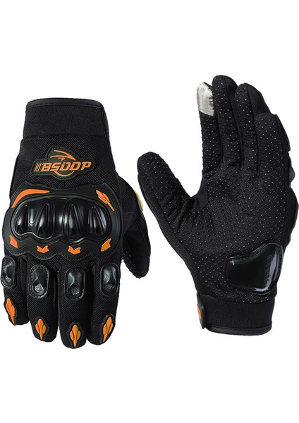 Motosiklet Off-Road Sürüş Koruması Kış Tam Parmak Dokunmatik Eldiven (Yurt Dışından)