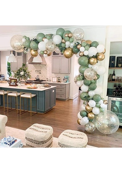 Deniz Kumu Pastel Ten Rengi Doğum Günü ve Nişan Balon Zinciri Set fırsatları