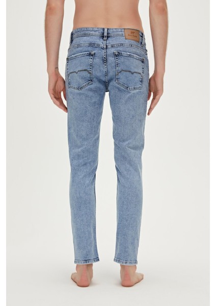 Franco Jeans Buz Mavi Erkek Denim Pantolon10