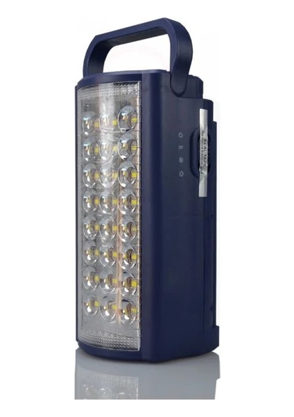 24 LED 80 Saat Yanar USB Şarj Çıkışlı Akülü Şarjlı Işıldak
