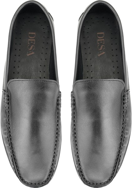 Ciara Siyah Erkek Deri Loafer