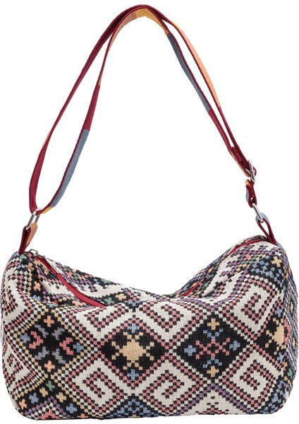 2023 Yeni Kadın Çantası Crossbody Çanta Omuz Çantası Kanvas Çanta (Yurt Dışından)