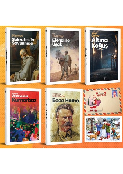 Dünya Klasikleri Beşli Set - 2 ve Kartpostal