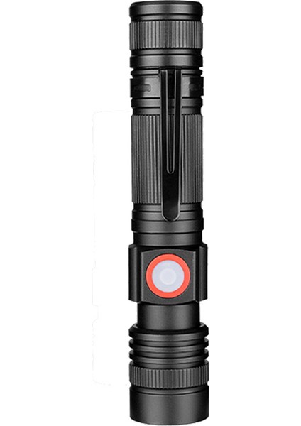 T6 LED USB Şarj Edilebilir Zumlanabilir El Feneri 18 Için Süper Parlak Lamba Işığı (Yurt Dışından) modelleri