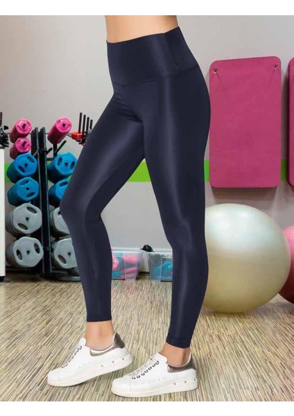 Kadın Yüksek Bel Toparlayıcı Parlak Disko Tayt fiyatları