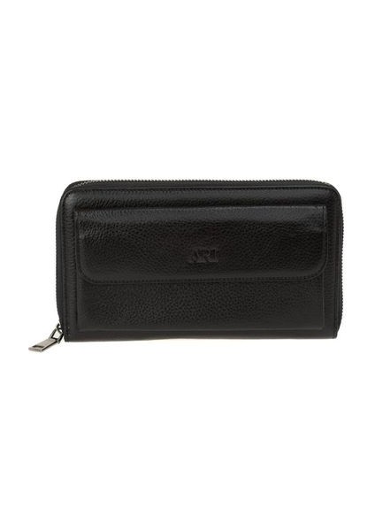 Siyah Rölax Deri Unisex Portföy & Clutch Çanta Ar P-706