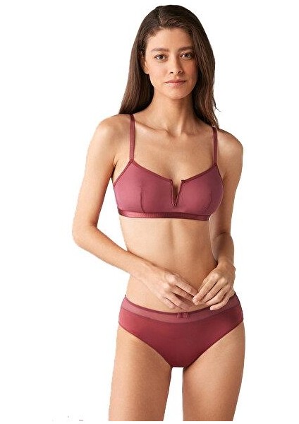 Bianca Tüllü Bordo Büstiyer fiyatları