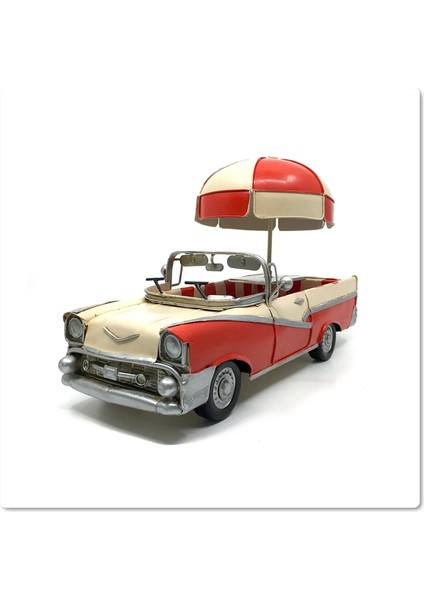 Jayland 1957 Chevrolet Bel Air Diecast Model Vintage Metal Araba