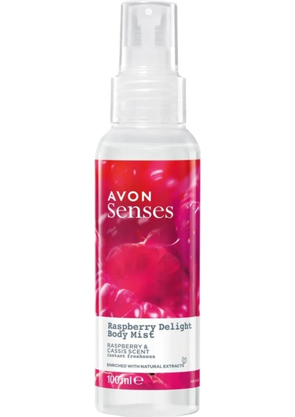 Raspberry Delight Frambuaz ve Frenk Üzümü Kokulu Bodymist 100 Ml.