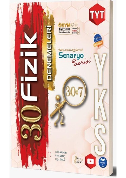 Tyt Fizik 30 Lu Deneme Tanım Yayınları