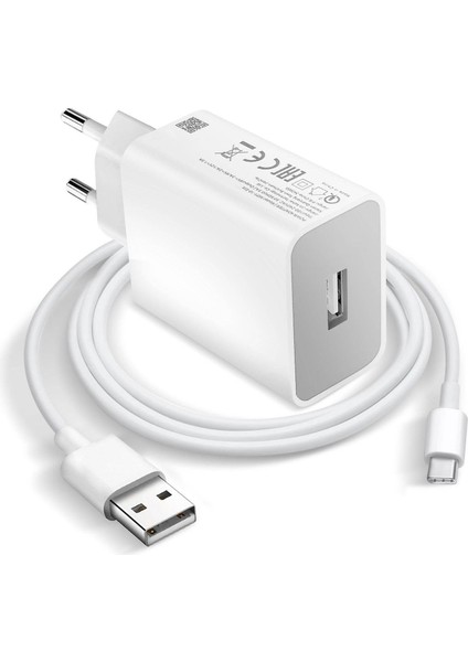 Fitplus Quick Charge 9 Qc3.0 Şarj Aleti ve Usb-Type-C Kablo Set