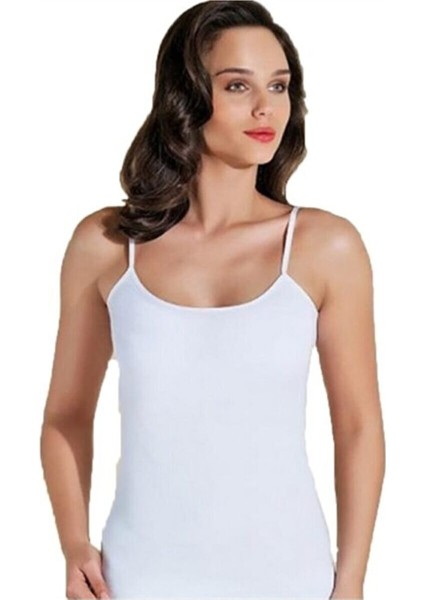 Seher Yıldızı 6'li Paket Kadın Ribana Ip Askılı Atlet