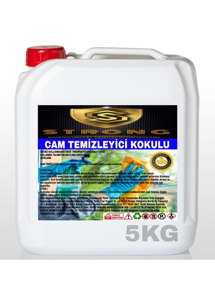Cam Temizleyici Kokulu 5kg