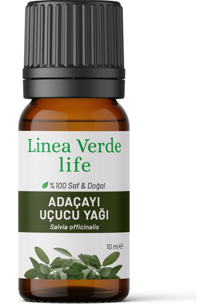 Adaçayı Yağı 10 ml %100 Saf & Doğal