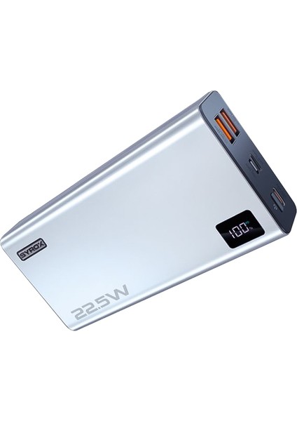 PB225 22.5W 20000 Mah Pd Qc3.0 LED Ekranlı Powerbank