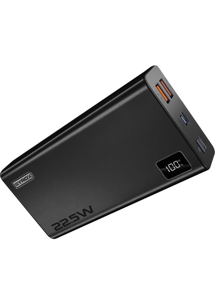 PB225 22.5W 20000 Mah Pd Qc3.0 LED Ekranlı Powerbank