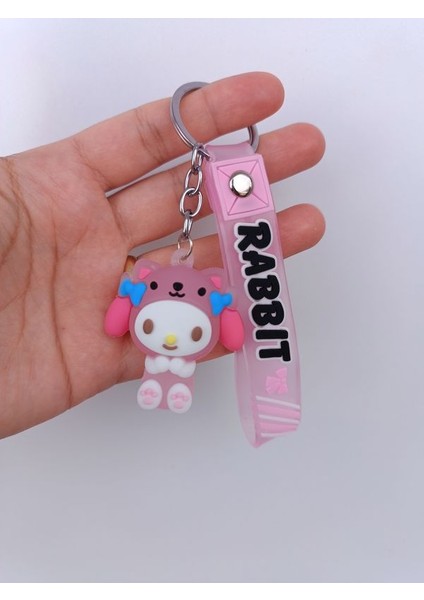 Sanrio Hello Kitty Işıklı Anahtarlık