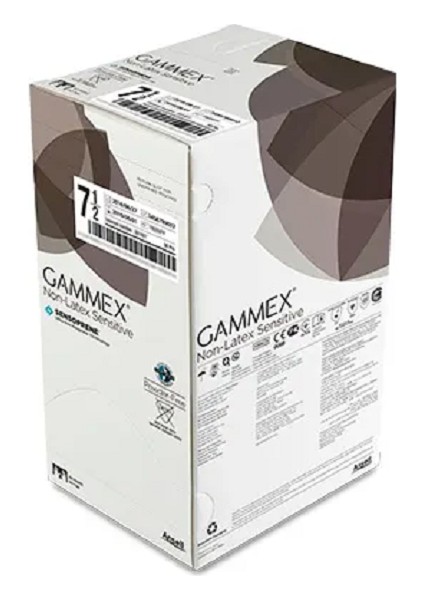 Gammex Non-Latex Sensitive Cerrahi Eldiven 7,5 Numara Pudrasız 50'li Paket