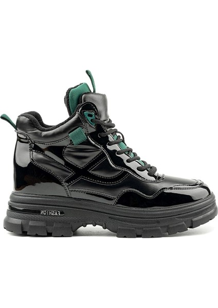 22K308-3 Kadın Siyah Sneaker Ayakkabı