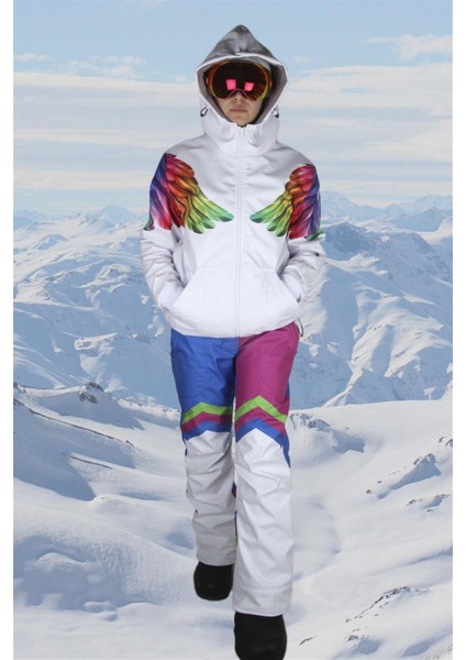 White Angel Snowboard Mont & Pantolon Takımı