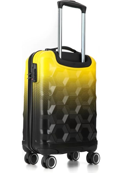 Polikarbon Kırılmaz 2'li Valiz Seti Orta Boy - Kabin Boy Siyah-Sarı 5226 indirimleri
