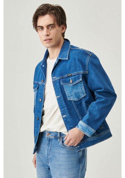 Wrangler Regular Fit Anti Fit Jean Kot Ceket