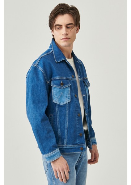 Wrangler Regular Fit Anti Fit Jean Kot Ceket