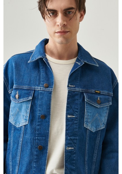 Wrangler Regular Fit Anti Fit Jean Kot Ceket