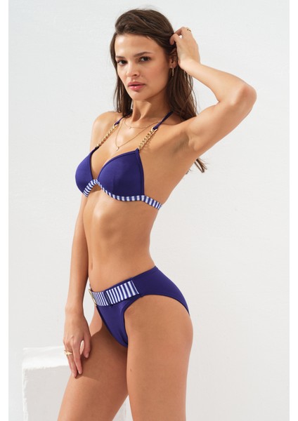 Kaplı Üçgen Bikini Takım Marin 231220 modelleri