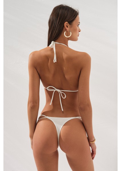 Benefit Straplez Formlu String Bikini Takım Beyaz 231241 fiyatları