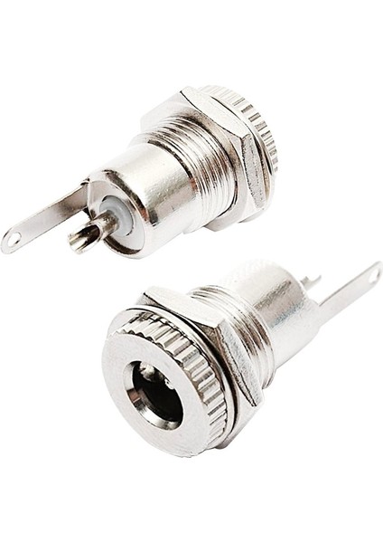 Suya Dayanıklı Metal Adaptör Şase 5.5x2.5 Uç (10 Adet) fiyatları