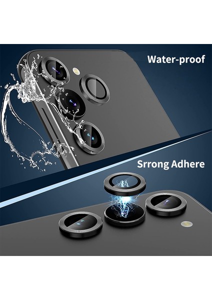 Samsung Galaxy S23 Plus Kamera Lens Koruyucu Kırılmaz Cam Kaliteyi Bozmaz Temperli Berrak Koruma Cl-07