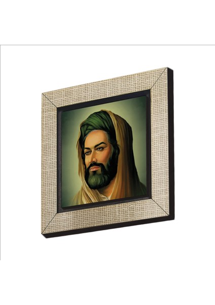 Hz. Hüseyin Tasviri Baskılı Mdf MAGNET(KRG-082)