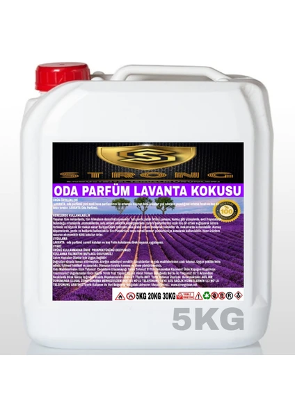 Oda Parfümü Lavanta 5kg