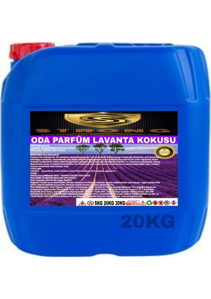 Oda Parfümü Lavanta 20KG