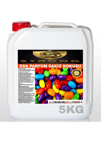 Oda Parfümü Sakız 5kg