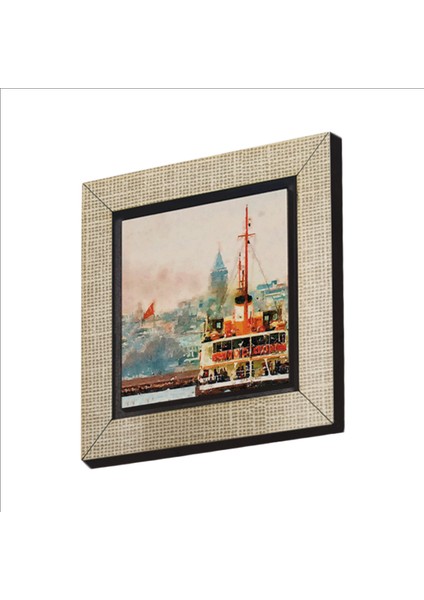 Istanbul Vapur Baskılı Mdf MAGNET(KRT-033)