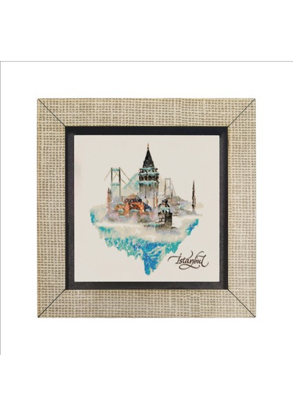Istanbul Sembolik Yerler Baskılı Mdf MAGNET(KRT-029) fırsatları