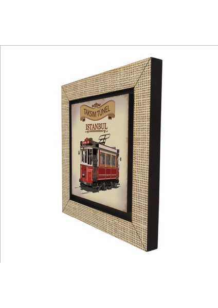 Nostaljik Tramvay Baskılı Mdf MAGNET(KRT-049) indirimleri