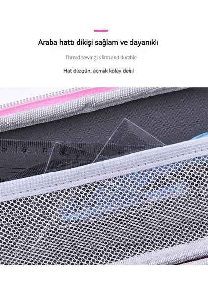 Çocuk Çok Katmanlı Kalem Çantası Kalem Kutusu Kız Kırtasiye Çantası (Yurt Dışından) fiyatları