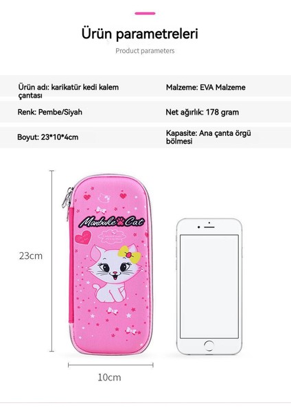 Çocuk Çok Katmanlı Kalem Çantası Kalem Kutusu Kız Kırtasiye Çantası (Yurt Dışından) modelleri