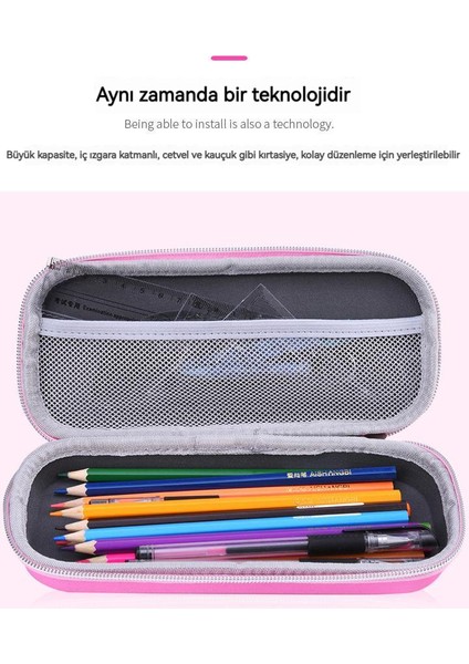 Çocuk Çok Katmanlı Kalem Çantası Kalem Kutusu Kız Kırtasiye Çantası (Yurt Dışından) indirimleri