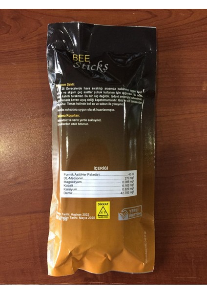 Bee Sticks Organik Formik Asit Çubuğu modelleri