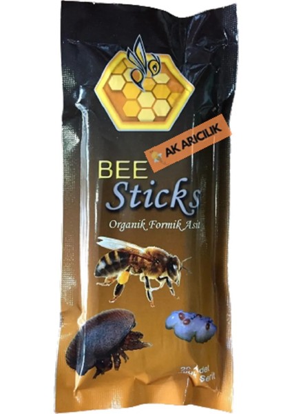 Bee Sticks Organik Formik Asit Çubuğu 10 Adet