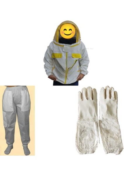 3 Lü Takım ( Astronot Maske,pantolon, Eldiven Seti)