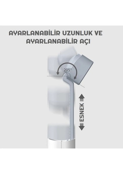 3 Kademe Işıklı Çok Fonksiyonlu Masa Lambası Powerbank Telefon Standı Fener 4in1 1200MAH