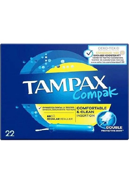 Compak Tampon Normal 22'li