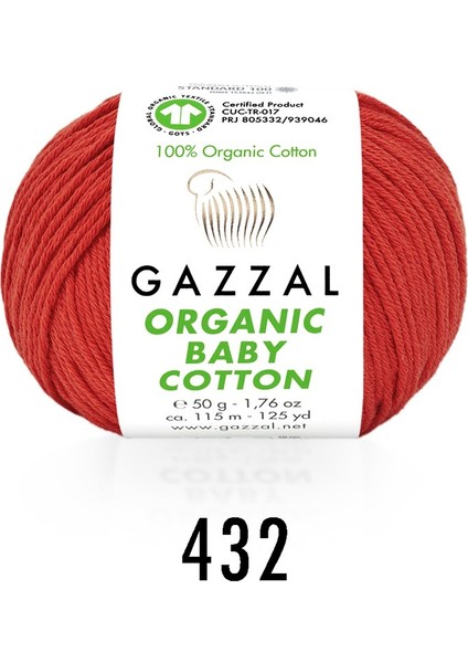 Organic Baby Cotton 432