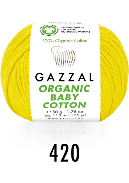 Organic Baby Cotton 420
