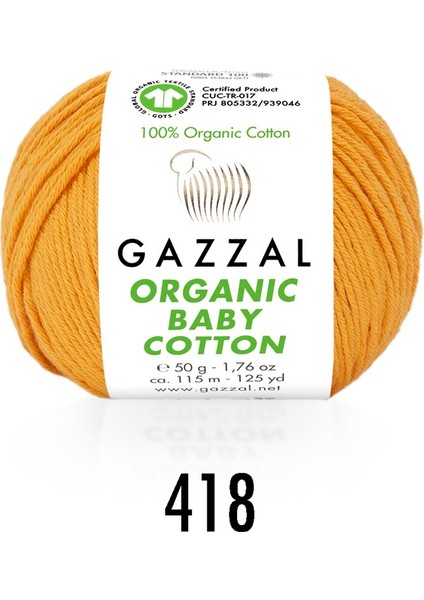 Organic Baby Cotton 418